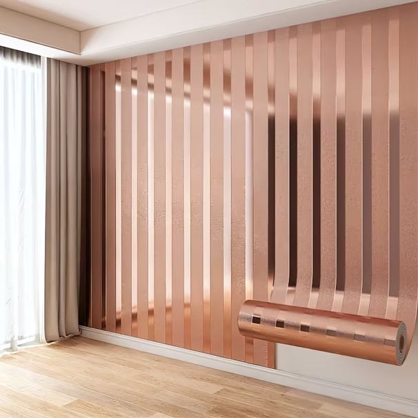 3D Self-Adhesive Wood Grain Embossed Grid Sticker For Living Room TV Background Decoration Waterproof Moisture-Proof_maomaolike.com