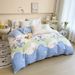 New Cotton Printed Airbrush Four-Piece Thickened Brushed Three-Piece Set Student Dormitory Spring And Autumn Bed Sheet Duvet Cover_maomaolike.com