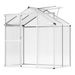 Polycarbonate Greenhouse 6 X 4 Ft Outdoor Walk-in Greenhouse For Garden_maomaolike.com
