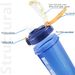 1pc Portable Protein Shaker 550ml Bottle With Plastic Whisk Ball For Fitness Enthusiasts Athletes Perfect For Outdoor_maomaolike.com