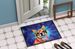 Chihuahua Hippie Dawg Doormat Front Door Mat Indoor Outdoor Rugs For Entryway, Non Slip Washable Low Pile, 24H X 36W_maomaolike.com