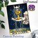 Tarot Ace Of Cups Painting Poster, Vintage Mystical Style Poster, Intricate Design With Golden Cup, Dove, Starry Sky And Flowing Water, Suitable Decor_maomaolike.com