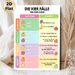 German Grammar Four Cases Painting Poster, Colorful Cute Cartoon Fruit Themed Poster, Practical German Grammar Learning Aid, Suitable For Study Rooms_maomaolike.com