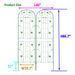 4 Pack Metal Garden Trellis 86.7" X 19.7" Rustproof Trellis For Climbing Plants Outdoor Flower Support_maomaolike.com