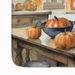 Black Lab Fall Kitchen Pumpkins Memory Foam Kitchen Mat Machine Washable Anti-Fatigue Mat Cushion Comfort Bath Mat Or Kitchen Rug_maomaolike.com