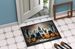 Keeshond Spooky Halloween Doormat Front Door Mat Indoor Outdoor Rugs For Entryway, Non Slip Washable Low Pile, 24H X 36W_maomaolike.com