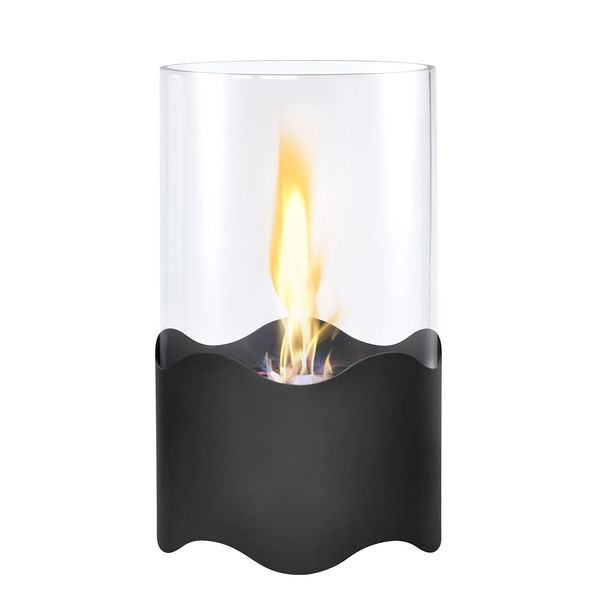 Tabletop Fire Pits, Portable Bio Ethanol Fireplace, Black_maomaolike.com