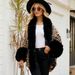 Women's Clothing autumn and winter rex rabbit fur warm thickened cloak shawl coat women_maomaolike.com