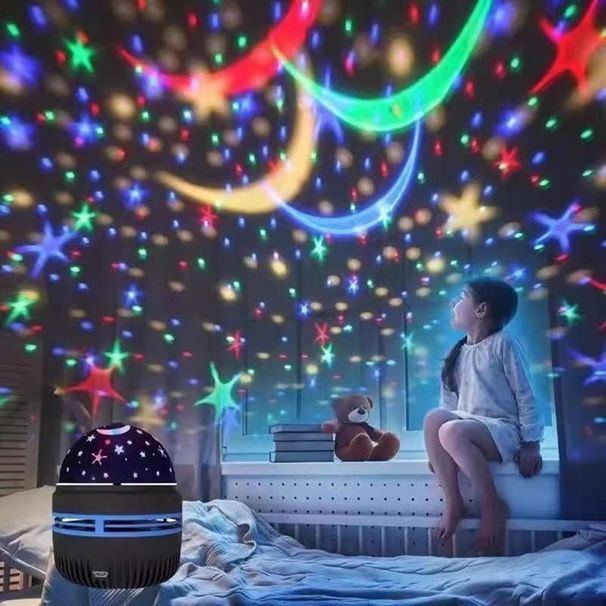 Internet Celebrity Bedroom Projection Water Ripple Bedside Romantic Night Light Northern Lights Starry Sky Atmosphere_maomaolike.com