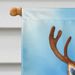 Akita Christmas Reindeer House Flag Large Porch Sleeve Pole Decorative Outside Yard Banner Artwork Wall Hanging, Polyester, House Size, Multicolor_maomaolike.com