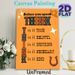 Western Cowboy Themed THINK Motivational Painting Poster, Vibrant Retro Typographic Inspirational Quote Poster, Promotes Mindful Communication, Ideal_maomaolike.com