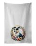 Jack Russell Terrier And Flowers Kitchen Towel Set Of 2 White Dish Towels Decorative Bathroom Hand Towel For Hand, Face, Hair, Yoga, Tea, Dishcloth, 19 X 28", White_maomaolike.com