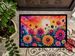 Dahlias In Color Doormat Front Door Mat Indoor Outdoor Rugs For Entryway, Non Slip Washable Low Pile, 24H X 36W_maomaolike.com