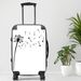 Flower12 Luggage, 20/24/28 Inch Luggage, Carry-On, Custom Luggage, Luggage Set, Suitcase, Travel, Vacation, Cabin Suitcase, Custom Suitcase, Personalized Luggage_maomaolike.com