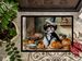 Shih Tzu Fall Kitchen Pumpkins Doormat Front Door Mat Indoor Outdoor Rugs For Entryway, Non Slip Washable Low Pile, 24H X 36W_maomaolike.com
