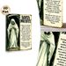 Santa Muerte Painting Poster, Vintage Gothic Hooded Skeleton With Scythe & Spanish Prayer Text Poster, Mysterious Spiritual Artwork Ideal For Home_maomaolike.com