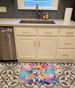 Samoyed Hippie Dawg Memory Foam Kitchen Mat Machine Washable Anti-Fatigue Mat Cushion Comfort Bath Mat Or Kitchen Rug_maomaolike.com