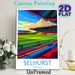Selhurst Park Stadium Football Stadium Painting Poster, Vibrant Stylized Graphic Poster, Eye-catching Sports Venue Artwork Ideal For Home, Sports_maomaolike.com