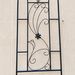 2 Pack Metal Garden Trellis 86.7" X 19.7" Rustproof Trellis For Climbing Plants Outdoor Flower Support Peacock Style Black_maomaolike.com