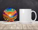 Colorful Marigolds Large Sandstone Coasters Pack Of 4 Absorbent Round Coasters Decor Gifts For Men Or Women, 4 In, Multicolor_maomaolike.com