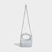 Niche Design Handwoven Handbag 2026 New High-end Silver Small Single Shoulder Crossbody Dumpling Bag_maomaolike.com