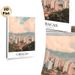 Caracas Cityscape Painting Poster, Soft-toned Watercolor Style Urban Skyline With Mountains & Buildings Poster, Captures Local City Charm, Ideal For_maomaolike.com