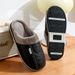 Pu Leather Big Sizes Men Slippers Indoor Fur Flat Men's Winter Home Slipper Cotton Bedroom House Shoes_maomaolike.com