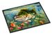 Largemouth Bass Doormat Front Door Mat Indoor Outdoor Rugs For Entryway, Non Slip Washable Low Pile, 24H X 36W_maomaolike.com