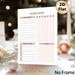 Chore Chart Painting Poster, Soft Blush Minimalist Chore Planner Poster, Practical Design To Track Daily And Weekly Household Tasks, Ideal For Home_maomaolike.com