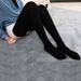 Unisex Stretch thigh socks Exercise socks Men's over-the-knee stockings Breathable cotton socks Dance socks Women's socks Yoga socks_maomaolike.com