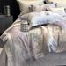 French Romantic Floral Ultra-fine Denier Tencel Cotton Brushed Four-piece Set High-end Skin-friendly Warm Bedding Home Textile Hot_maomaolike.com