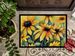 Maryland Black-Eyed Susans In Watercolor Doormat Front Door Mat Indoor Outdoor Rugs For Entryway, Non Slip Washable Low Pile, 24H X 36W_maomaolike.com