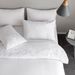 Luxury Modern Minimalist Bedding - White Velvet Patchwork Set For US Twin Beds_maomaolike.com