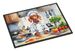 Vizsla The Chef Doormat Front Door Mat Indoor Outdoor Rugs For Entryway, Non Slip Washable Low Pile, 24H X 36W_maomaolike.com