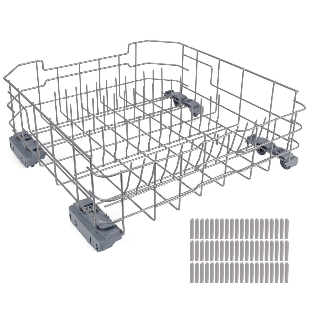 WD28X34744 WD28X26099 Dishwasher Lower Rack Compatible With GE Dishwashers_maomaolike.com