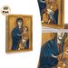 Religious Icon Virgin Mary And Child Painting Poster, Traditional Byzantine-style Sacred Figure Poster, Serene Spiritual Artwork Ideal For Home Prayer_maomaolike.com