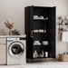 Kitchen Pantry Storage Cabinet 68.8" H, With 2 Door, 4 Adjustable Shelves, Freestanding Wooden Cupboard For Dining Room Living Room, Laundry, White_maomaolike.com