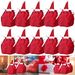 5Pcs Christmas Drawstring Bags Christmas Hat Design Flannel Gift Wrapping Bag Small Goodie Candy Snack Bag Party Favor Treat Pouch Bags For Holiday Birthday Xmas New Year Wedding Party Supplies_maomaolike.com