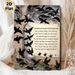 Crow & Poem Themed Painting Poster, Vintage Sketch Style Poster, Detailed Black Crows With Poetic Verse, Artistic Literary Decor Ideal For Living_maomaolike.com