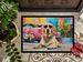 Yellow Labrador Hippie Dawg Doormat Front Door Mat Indoor Outdoor Rugs For Entryway, Non Slip Washable Low Pile, 24H X 36W_maomaolike.com
