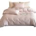 1 Light Luxury High-End Feel 100S Long-Staple Sheet Four-Piece Set All-Cotton Pure Cotton Jacquard Duvet Cover For Naked Sleeping_maomaolike.com
