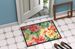 Indiana Peonies In Watercolor Doormat Front Door Mat Indoor Outdoor Rugs For Entryway, Non Slip Washable Low Pile, 24H X 36W_maomaolike.com