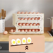 Rolling Storage Kitchen Multi-layer Slanted Automatic Turner Refrigerator Side Door Egg Tray Fresh-keeping Box_maomaolike.com