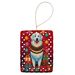 Great Pyrenees Holiday Christmas Porcelain Ornament Christmas Tree Hanging Decorations For Home Christmas Holiday, Rectangle, Gift, Multicolor_maomaolike.com