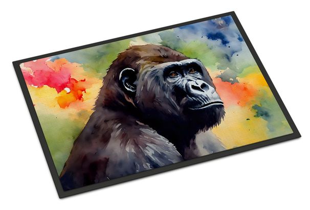 Gorilla Doormat Front Door Mat Indoor Outdoor Rugs For Entryway, Non Slip Washable Low Pile, 24H X 36W_maomaolike.com
