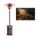 VEVOR Propane Patio Heater 50000BTU Tall Hammered W/Round Table Outdoor Bronze_maomaolike.com