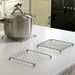 Household Kitchen Mat Stainless Steel Pot Heat Insulation Anti-scald Steaming Storage Organizer Rack Casserole Placemat_maomaolike.com