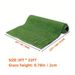 3FT *32FT Artificial Turf, Professional Dog Mat Large Turf Outdoor Carpet Terrace Pet Lawn, Artificial Carpet With Drainage Holes(Grass Height 0.78 Inches/2cm)_maomaolike.com