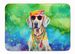 Weimaraner Hippie Dawg Memory Foam Kitchen Mat Machine Washable Anti-Fatigue Mat Cushion Comfort Bath Mat Or Kitchen Rug_maomaolike.com
