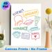 Speech-Language Therapy Painting Poster, Vibrant Hand-drawn Graphic Poster, Informative Speech-related Terminology Decor For Therapy Clinic_maomaolike.com